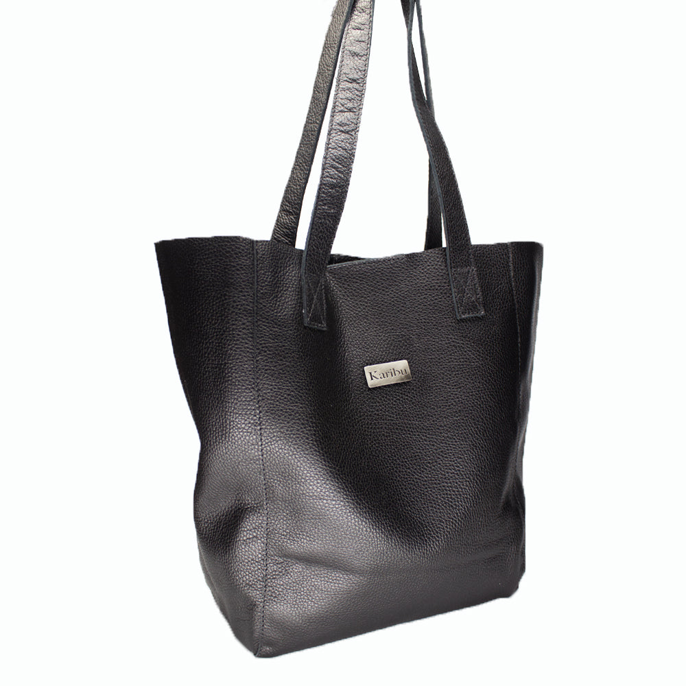 Portefeuille noir Amalia