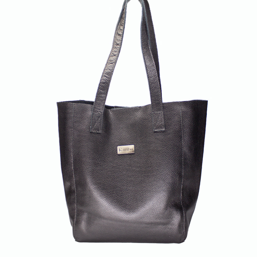 Portefeuille noir Amalia