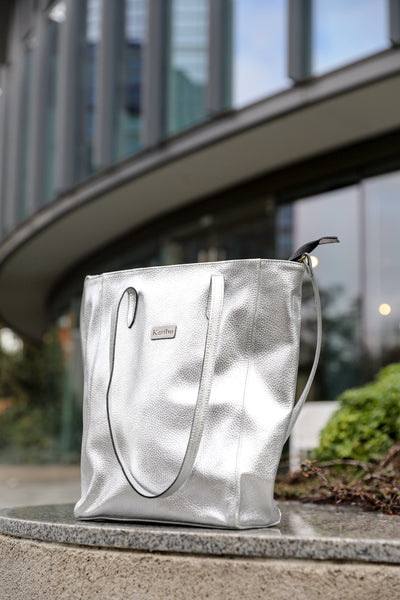 Portefeuille argenté Jacinta