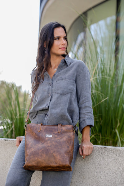 Portefeuille marbré Kika Coffee