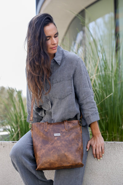 Portefeuille marbré Kika Coffee