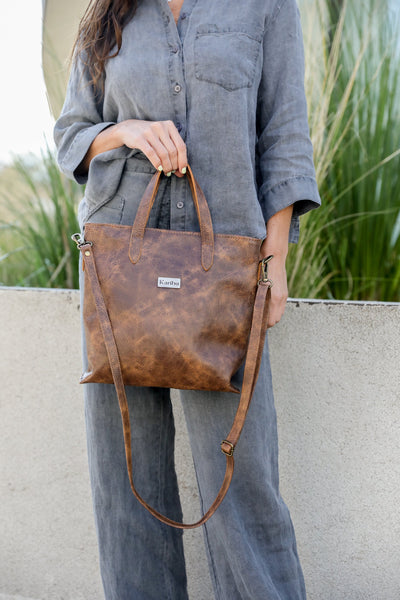 Portefeuille marbré Kika Coffee