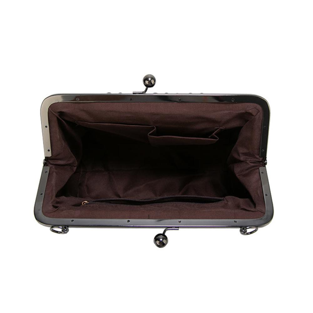 sac à main vintage à fermoir baiser