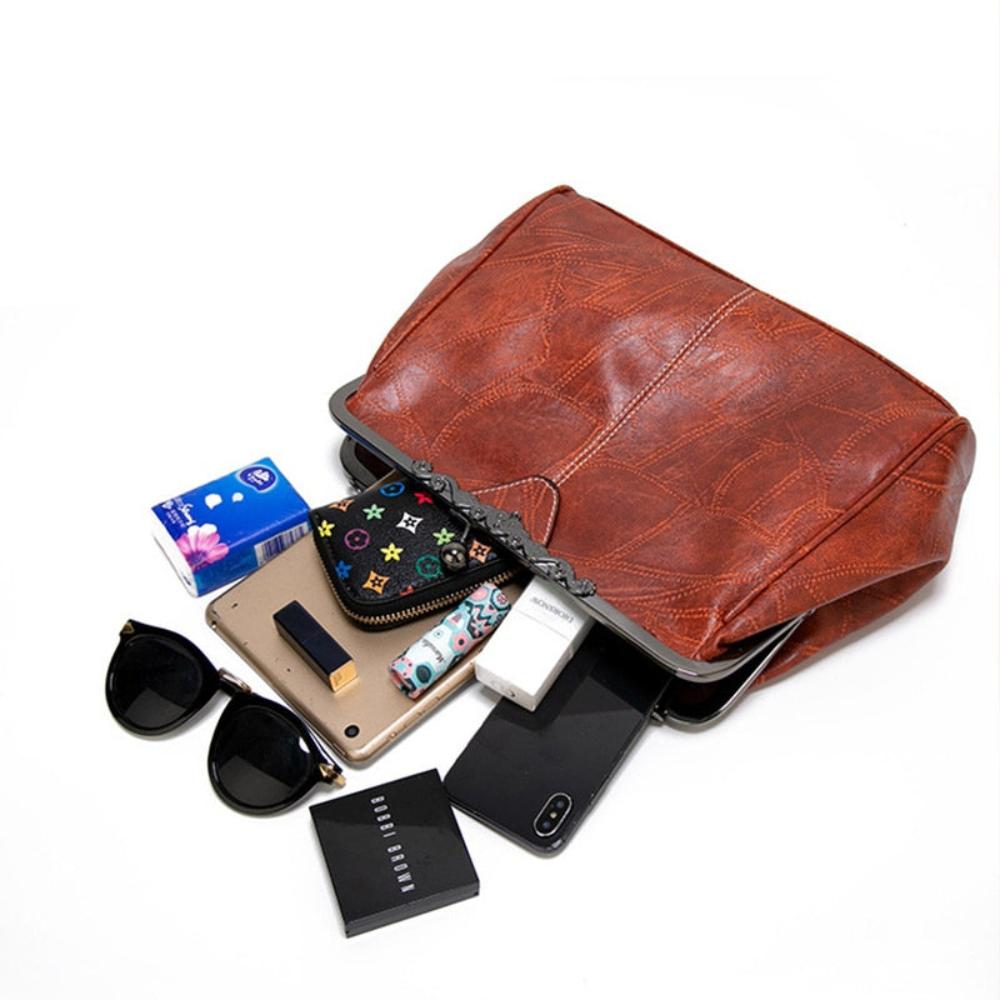 sac à main vintage à fermoir baiser