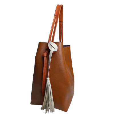 Sac en cuir pour femme Grace Miel