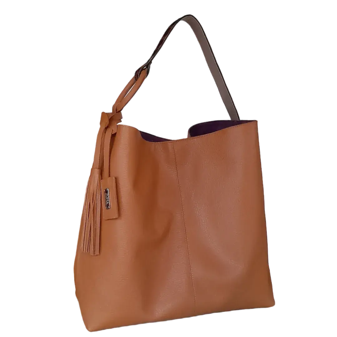 Sac en cuir pour femme Nora Honey
