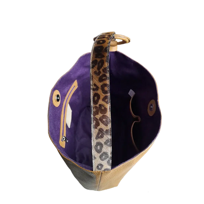 Sac en cuir pour femme Nora Honey