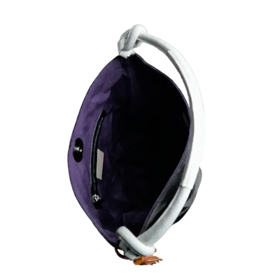 Sac Olivia en cuir de reptile noir pour femme