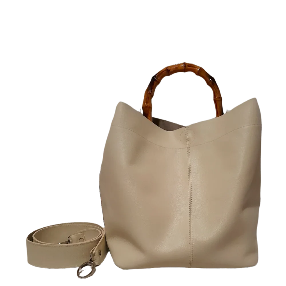 Sac en cuir pour femme Claire Jaguar avec talc