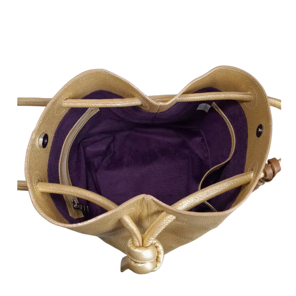 Sac en cuir pour femme Brigitte Oro