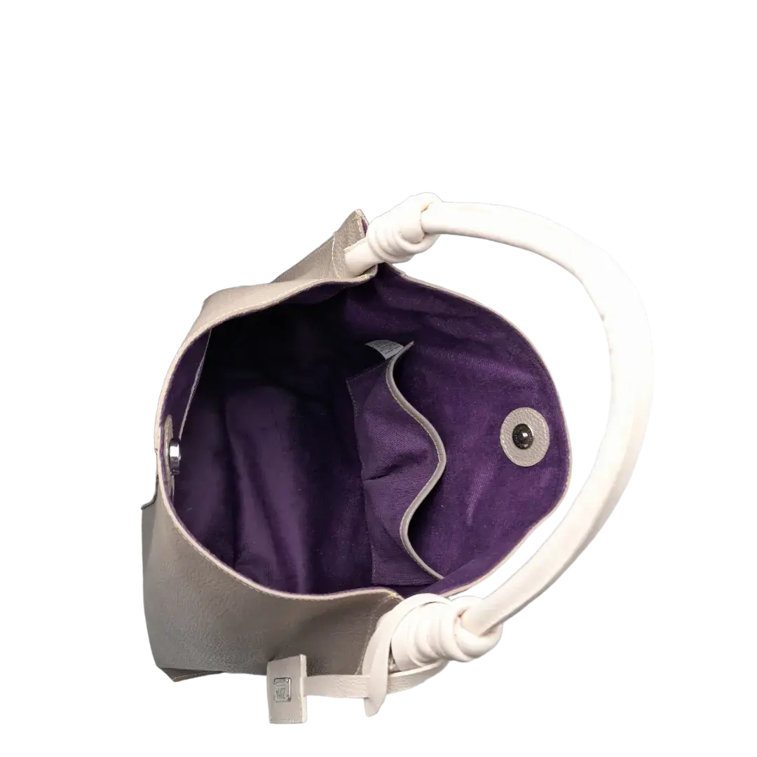 Sac en cuir Fernanda Taupe pour femme