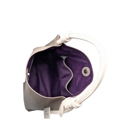 Sac en cuir Fernanda Taupe pour femme