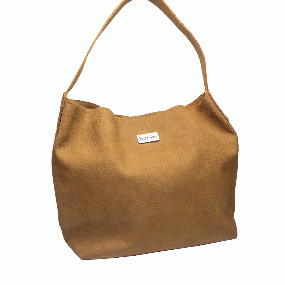 Portefeuille en daim Dominique Cafe