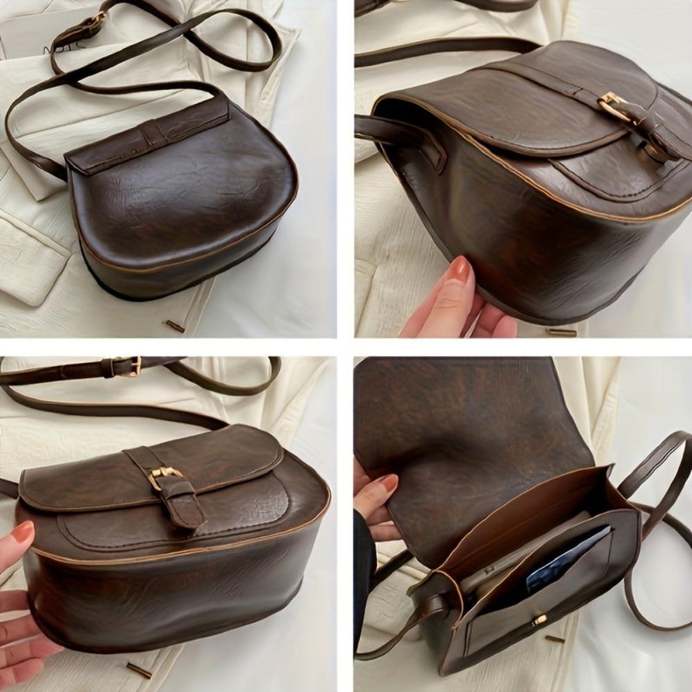 Sac bandoulière Evelyn Classic Saddle