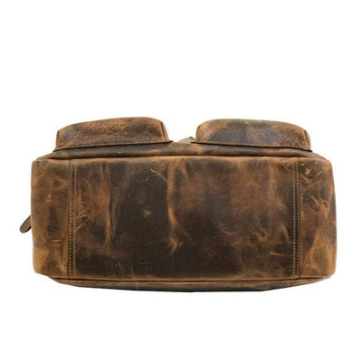 Sac d'affaires marron Hunter