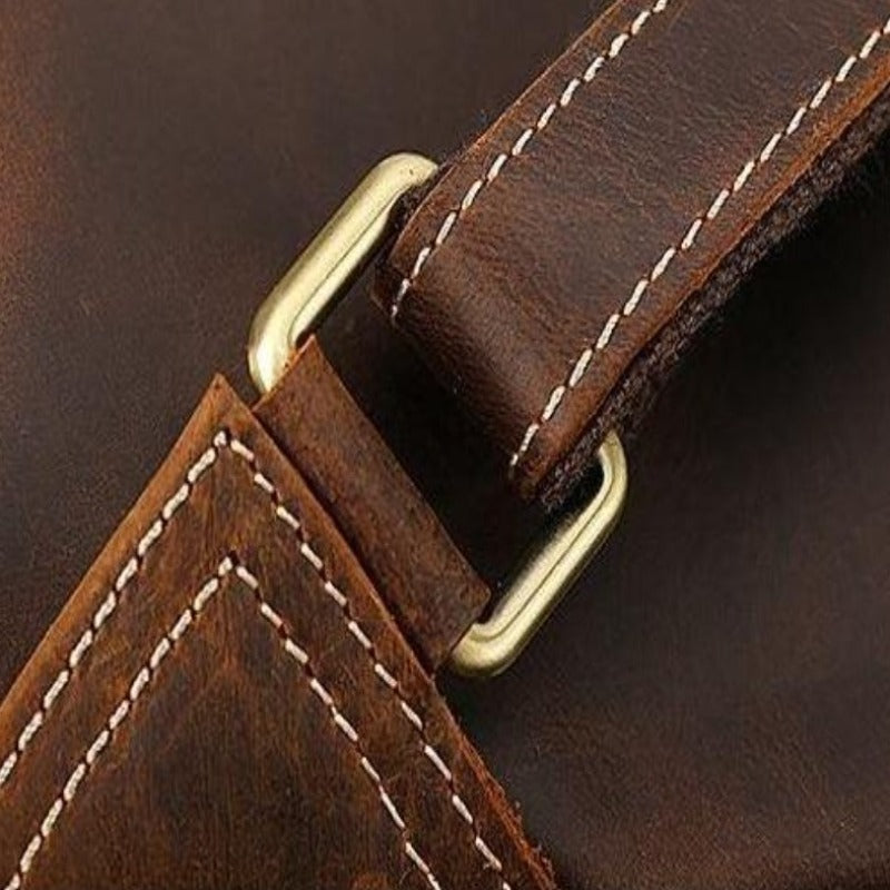 Sac à dos vintage en cuir