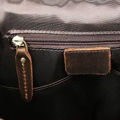 Sac à dos vintage en cuir