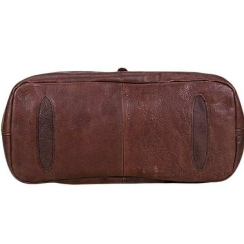 Sac bandoulière femme en cuir véritable