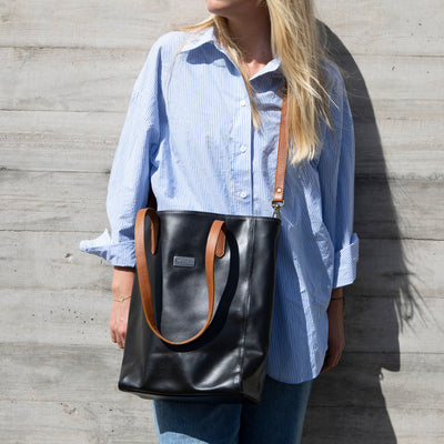 Portefeuille noir Jacinta avec café