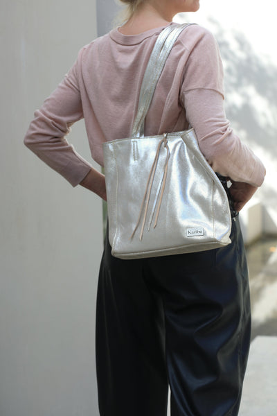 Portefeuille argenté Florence