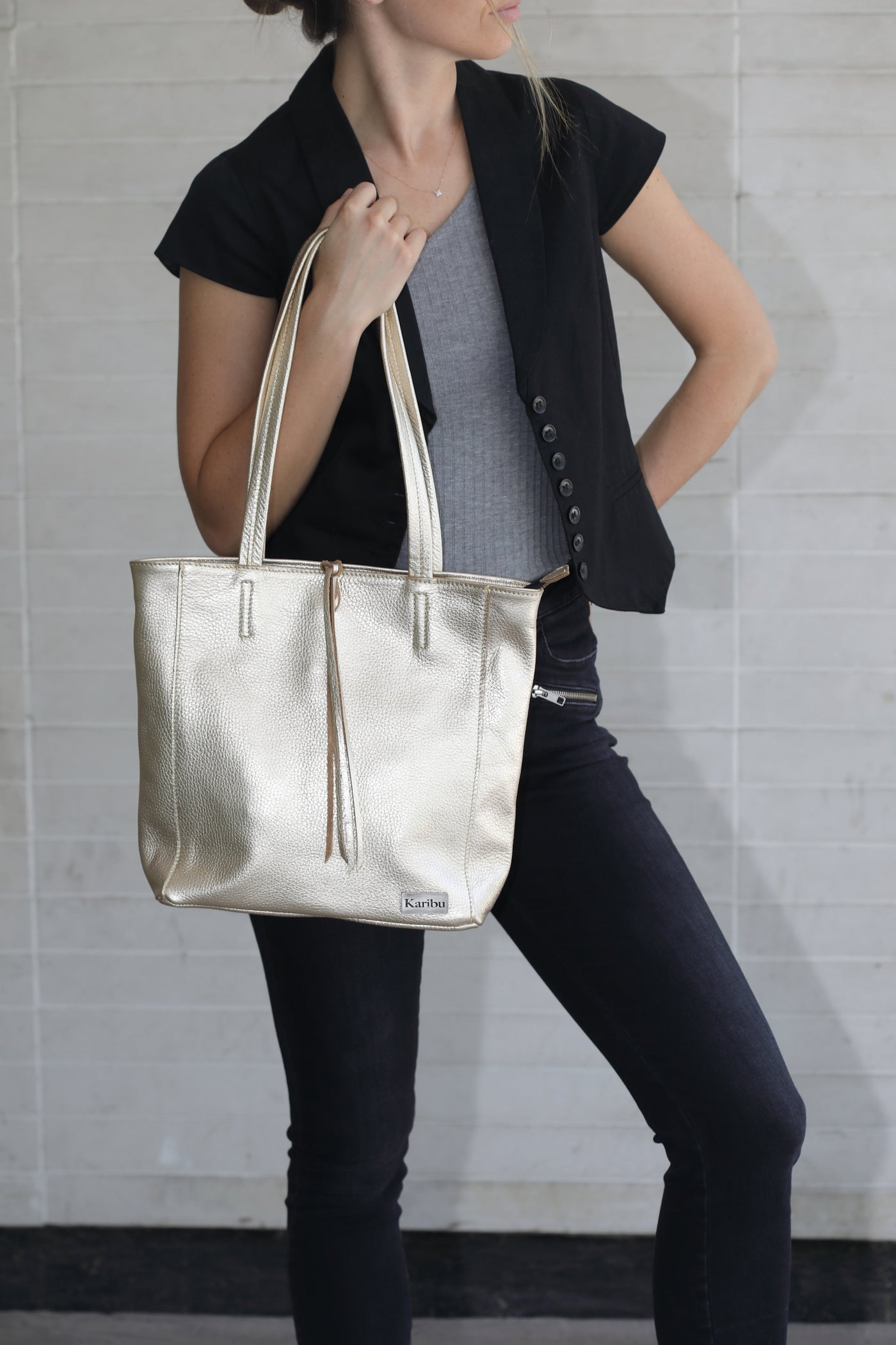 Portefeuille Florence Gold Grain