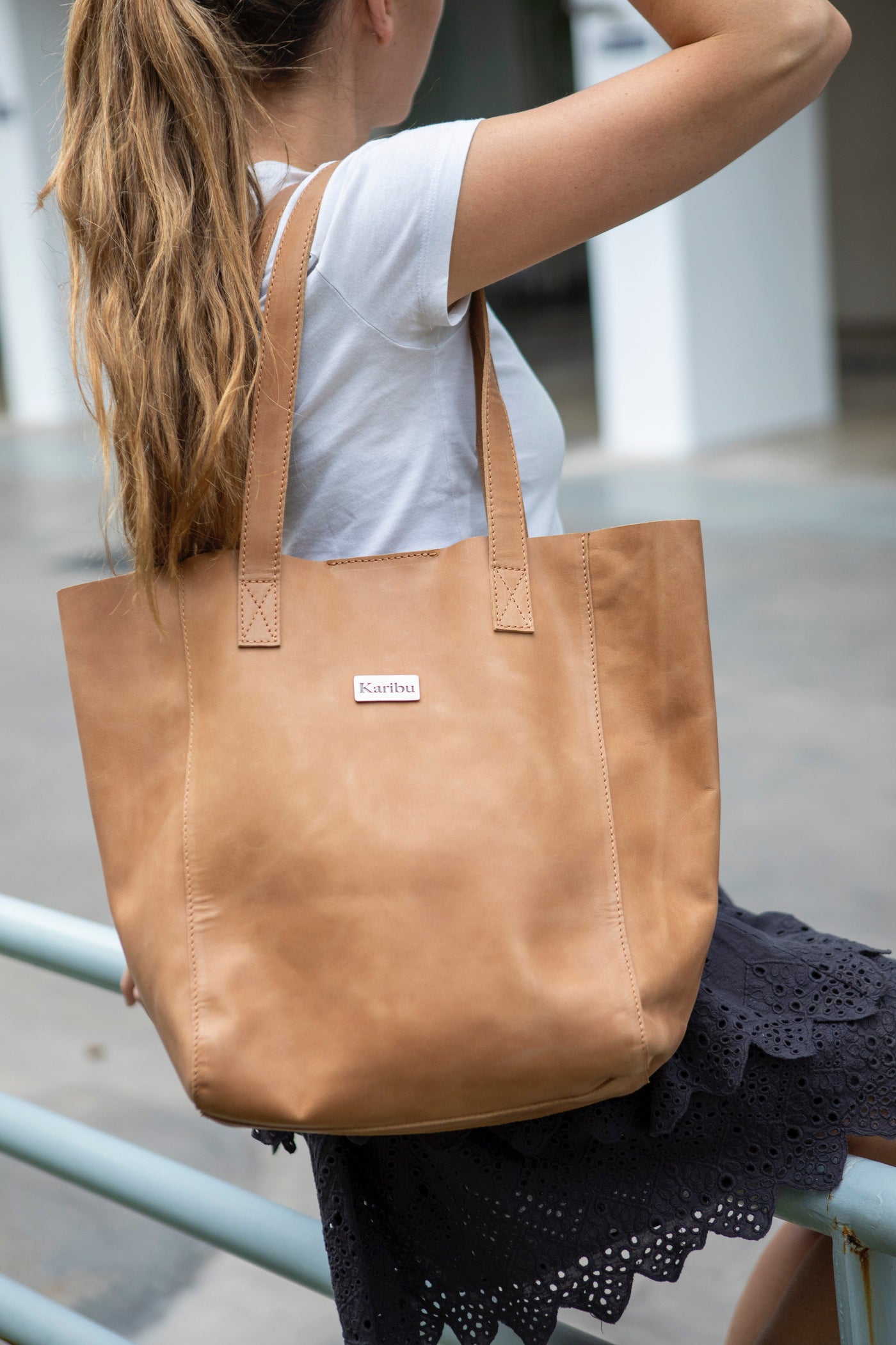 Portefeuille Amalia marron clair