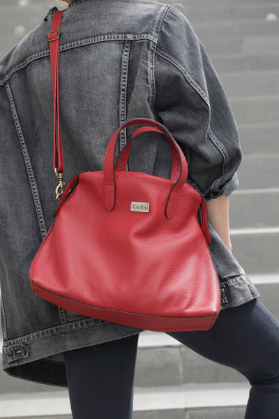 Portefeuille rouge Catalina