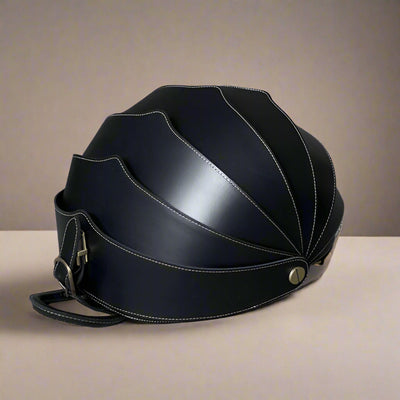 Sac à dos en cuir style scarabée pour femme