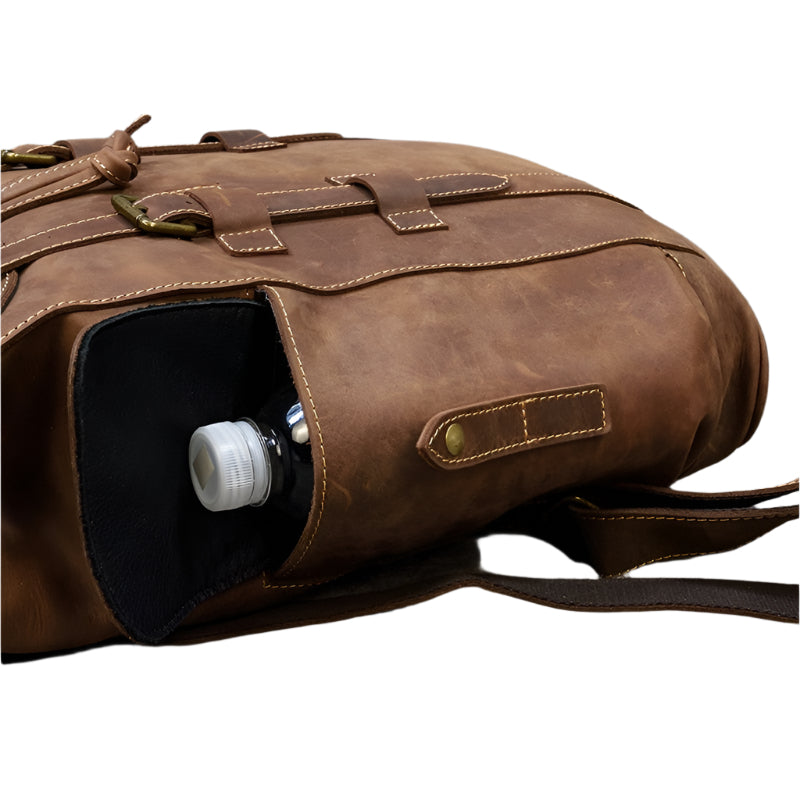 Sac à dos grande capacité en cuir