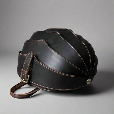 Sac à dos en cuir style scarabée pour femme