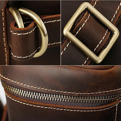 Sac à dos vintage en cuir