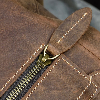 Sac à dos grande capacité en cuir