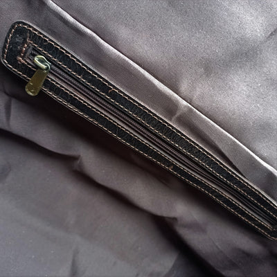 Sac de voyage en cuir ciré dur