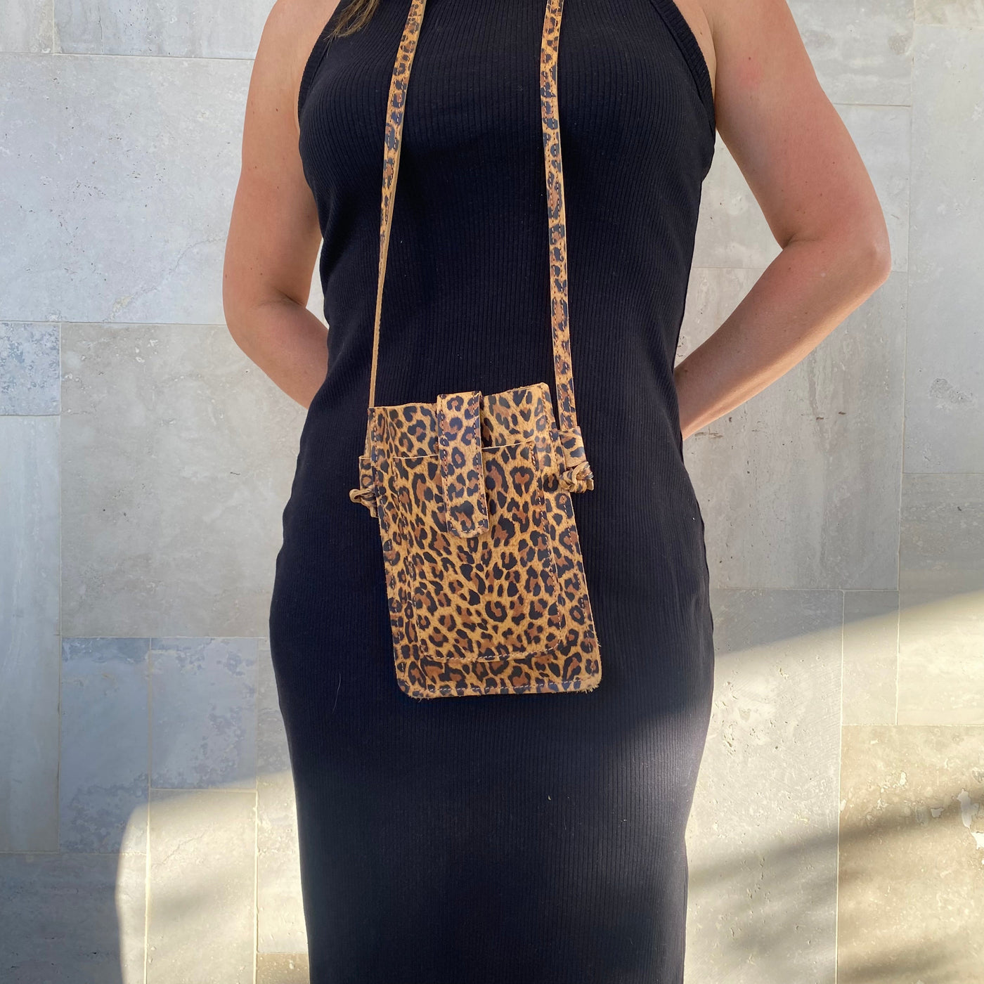 Portefeuille Monse à imprimé animal