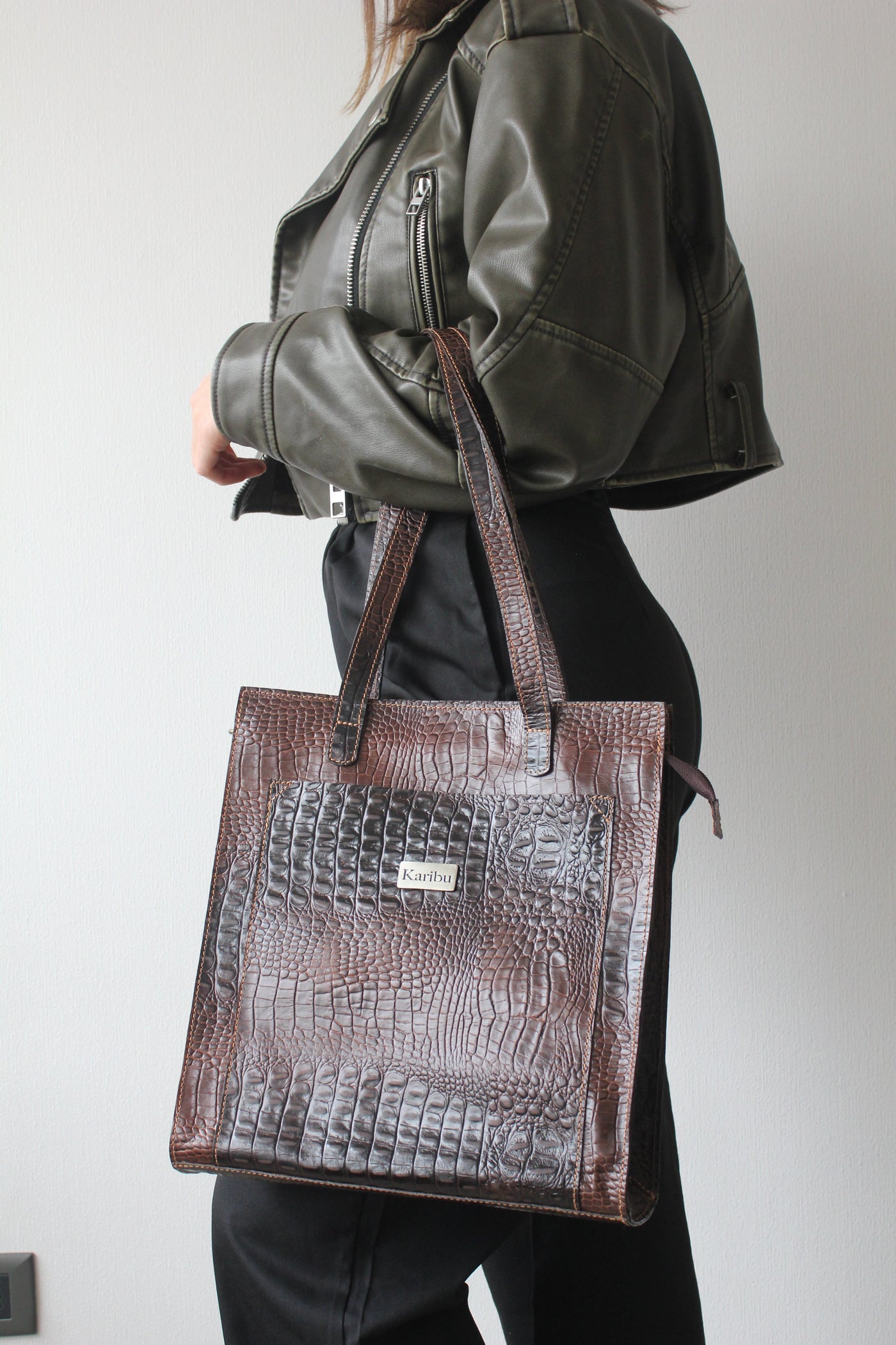 Portefeuille python café Maria