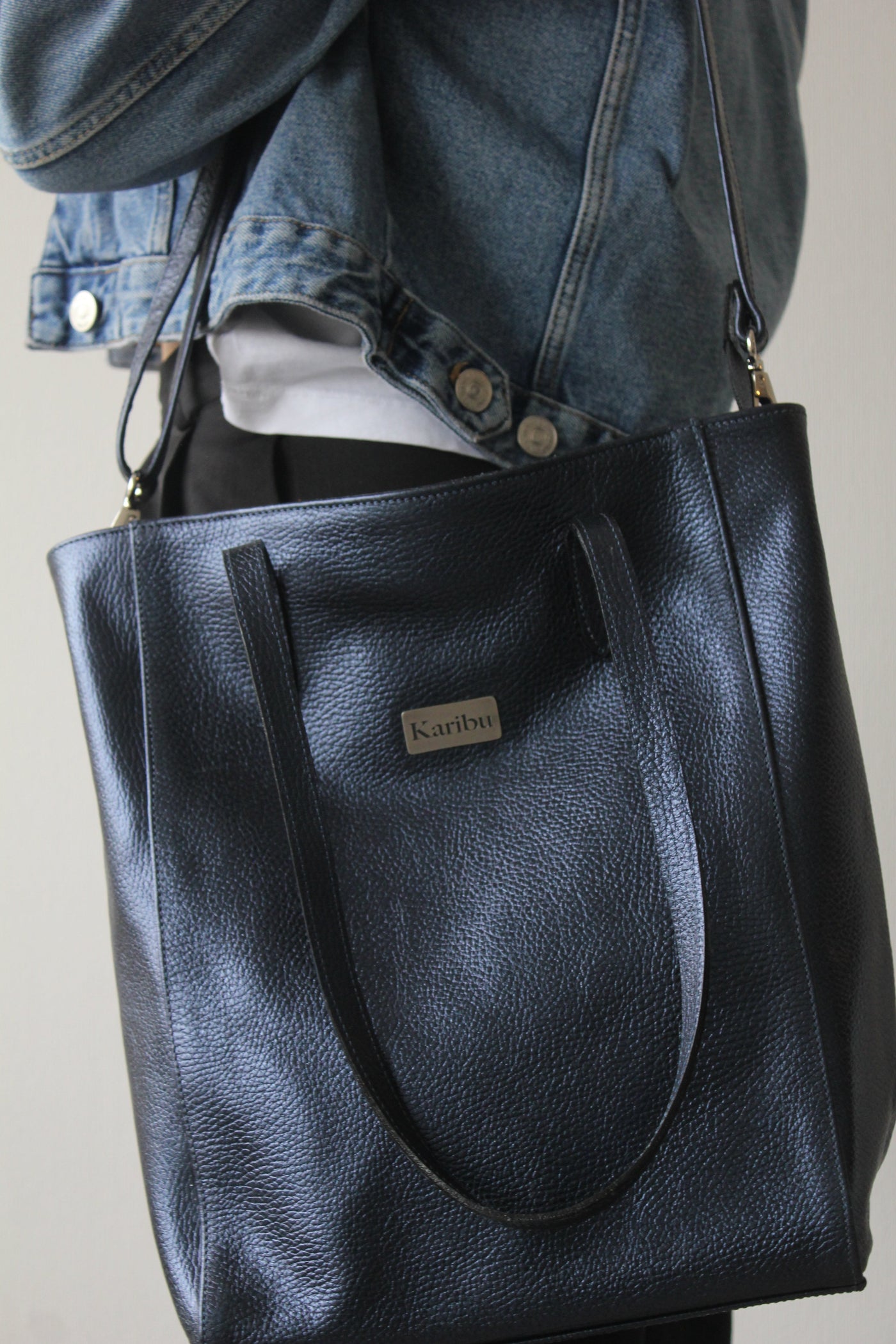 Portefeuille bleu Jacinta