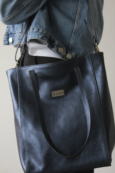 Portefeuille bleu Jacinta