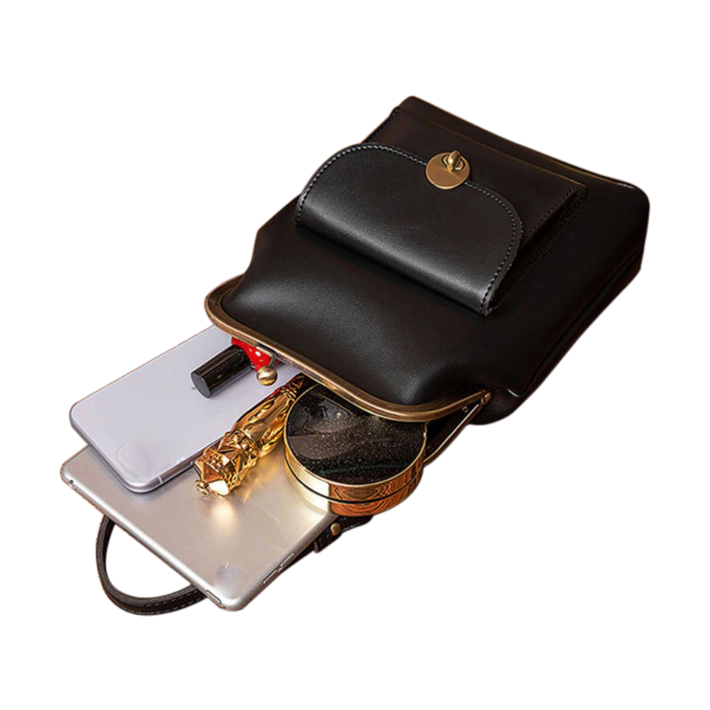 Sac à fermoir baiser vintage - L'accessoire rétro chic indispensable de Grace