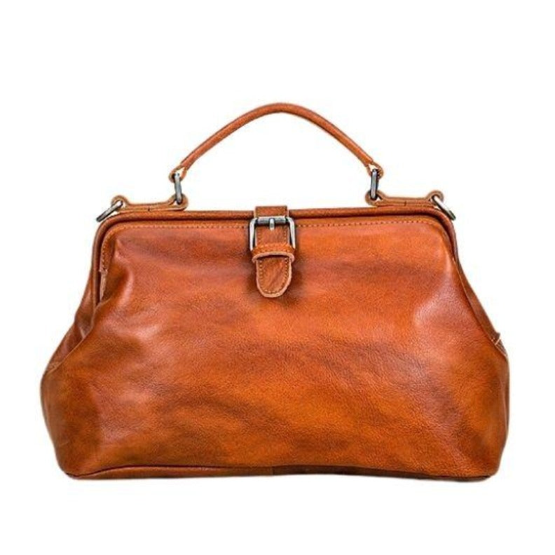 Sac bandoulière femme en cuir véritable