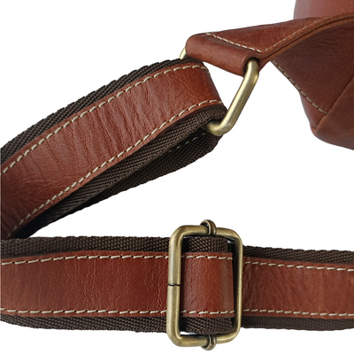 Sac à dos portable en cuir