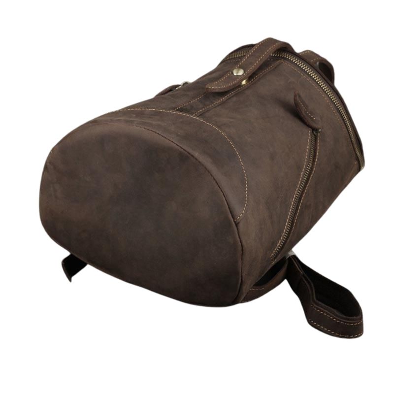 Sac à dos vintage en cuir pour l'université