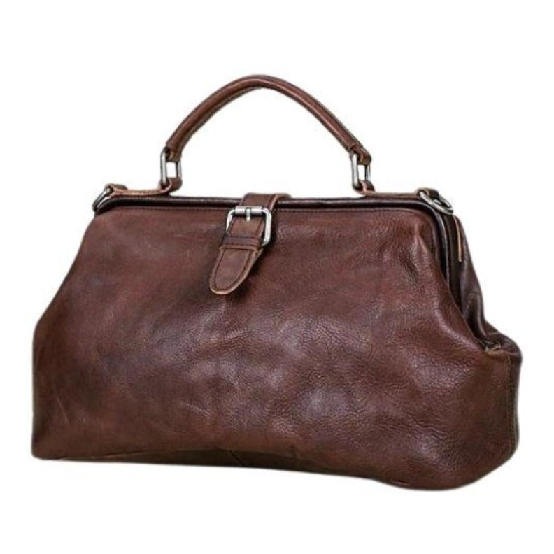 Sac bandoulière femme en cuir véritable