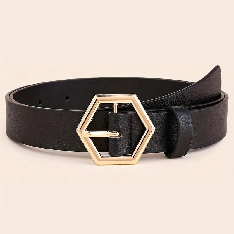 Fine Line – ceinture classique pour femme en cuir véritable