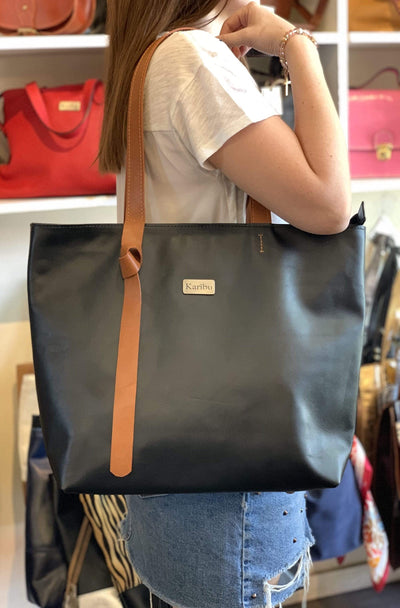 Portefeuille Emilia noir et marron