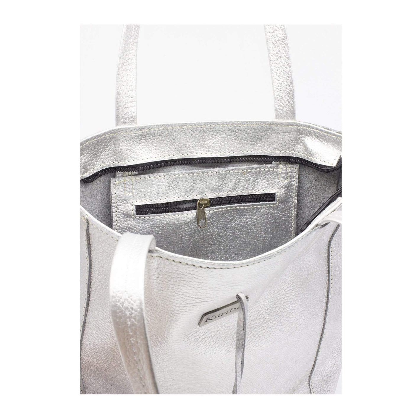 Portefeuille argenté Florence