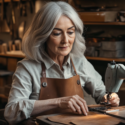 Sac bandoulière carré rétro Lena